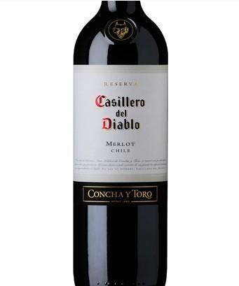 干露红魔鬼梅洛红葡萄酒 Casillero del Diablo Merlot 