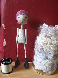 new doll by jamjarart, via Flickr