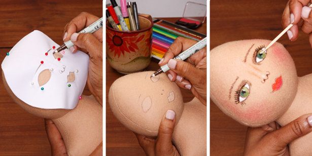 The Super Simple Way to Create a Cute Face for Your Doll!