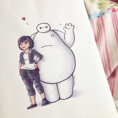 Gogo and Baymax :)