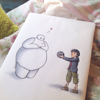 Hiro and Baymax :) Hoping to do Fred and Wasabi soon :)