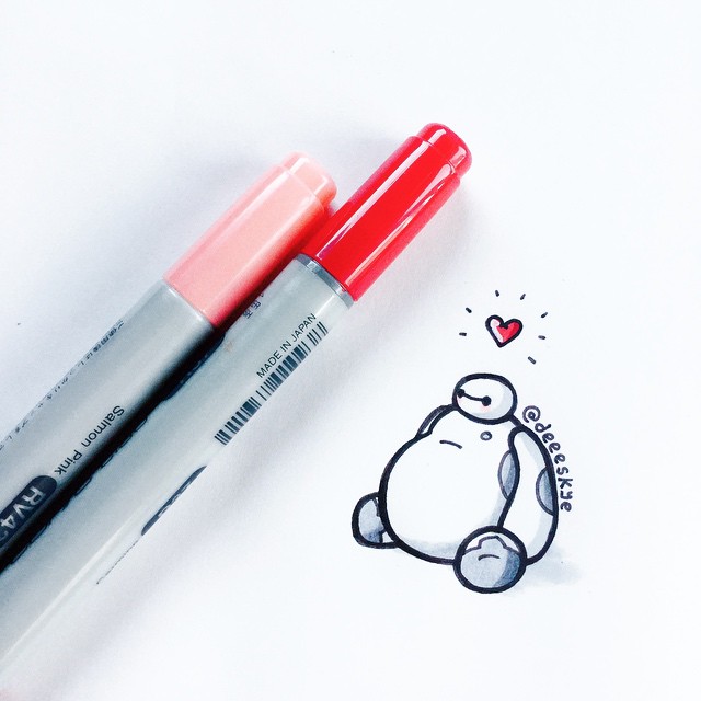 A loving Baymax to brighten your day