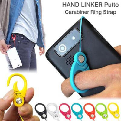 日本 HandLinker Putto 糖果色便携手指扣 手机挂件