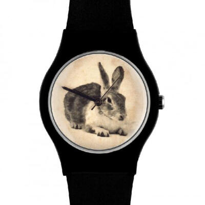 MAY 28TH复古小兔极简设计感石英手表创意礼品男女款