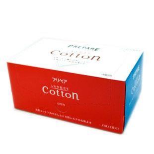 日本 资生堂 Prepare Cotton立体设计丝配合化妆棉70枚入