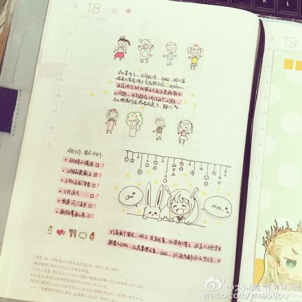 2015/3/18#给你看我的手帐吧##hobonichi# #what's in my notebook# 这周也过得好慢。