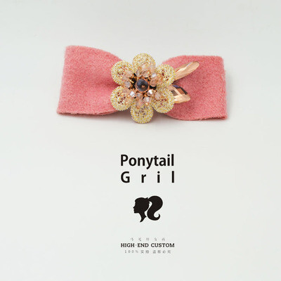 马尾辫女孩 Ponytail 韩国发饰 韩国饰品 韩国头饰 发箍 发夹 边夹 发带 发圈 蝴蝶结发夹 头绳 流行饰品 流行发饰