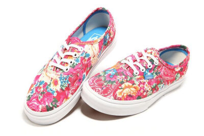 VANS 万斯 花卉图案 35-39