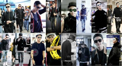 #陈伟霆# 【William Chan's Airport Fashion Show】一直就想做这个来着....选了威廉从2014年7月份到2015年2月份八个月间40套机场私服合集 大致按照色系拼了下图 对图本身没有任何改动 最后一张图有标明每张图的出处 …