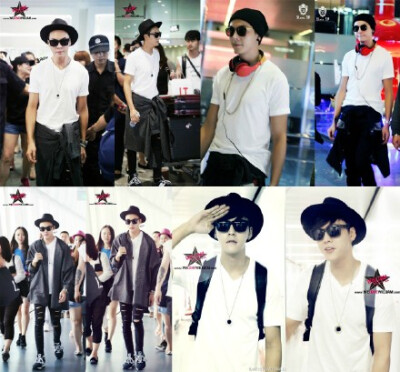 #陈伟霆# 【William Chan's Airport Fashion Show】一直就想做这个来着....选了威廉从2014年7月份到2015年2月份八个月间40套机场私服合集 大致按照色系拼了下图 对图本身没有任何改动 最后一张图有标明每张图的出处 …