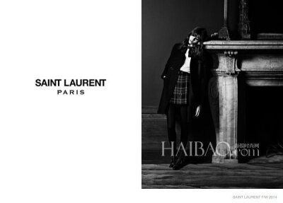 圣罗兰 (Saint Laurent) 2014秋冬女装广告大片