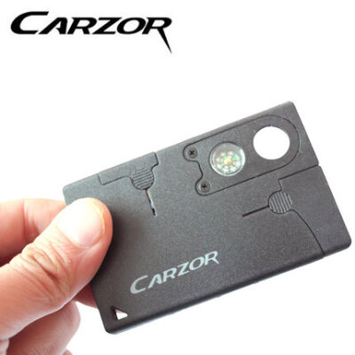 carzor 正品 多功能组合工具卡 轻便组合工具卡片刀 创意礼品包邮…