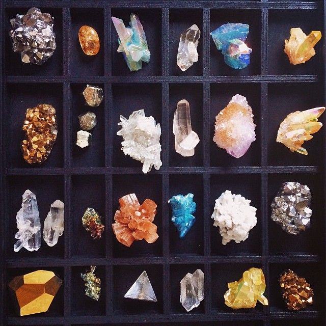 COLLECTION - minerals crystals rocks