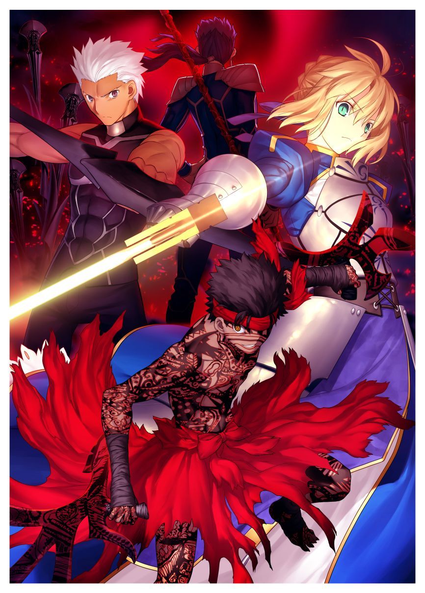 PS Vita版「Fate/hollow ataraxia」限定版 sofmap的預(yù)約特典為「武內(nèi) 崇 氏」繪B2掛畫(huà)