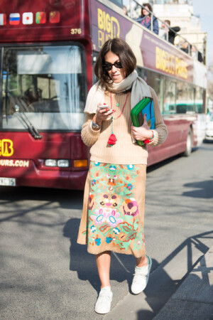 2015秋冬巴黎时装周街拍 Day9