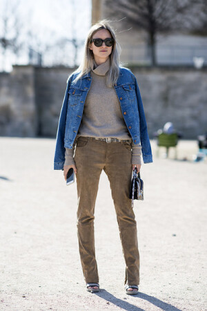 2015秋冬巴黎时装周街拍 Day4