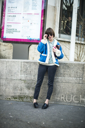 2015秋冬巴黎时装周街拍 Day2