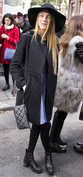 2015秋冬米兰时装周街拍 Day1