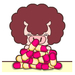 查看《毛毛猪——翔通动漫原创表情》原图，原图尺寸：300x300