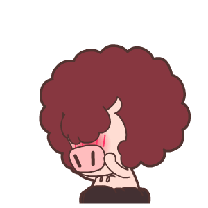 查看《毛毛猪——翔通动漫原创表情》原图，原图尺寸：300x300