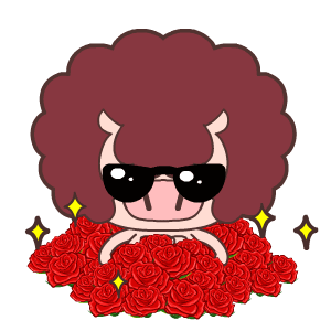 查看《毛毛猪——翔通动漫原创表情》原图，原图尺寸：300x300