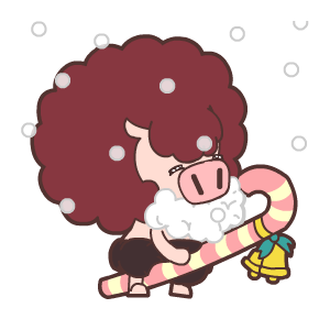 查看《毛毛猪——翔通动漫原创表情》原图，原图尺寸：300x300