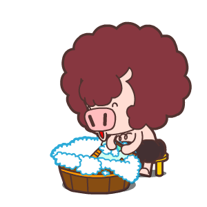 查看《毛毛猪——翔通动漫原创表情》原图，原图尺寸：300x300