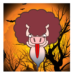 查看《毛毛猪——翔通动漫原创表情》原图，原图尺寸：300x300