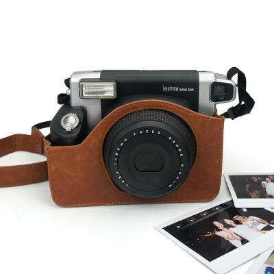 拍立得instax wide300宽幅皮套相机包 wide300专用皮革包