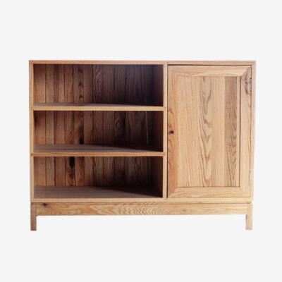 MUMO木墨 橡木书柜 餐边柜 全红橡木 可组合柜实木柜原木柜