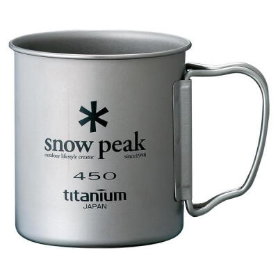 snow peak titanium 450 mug