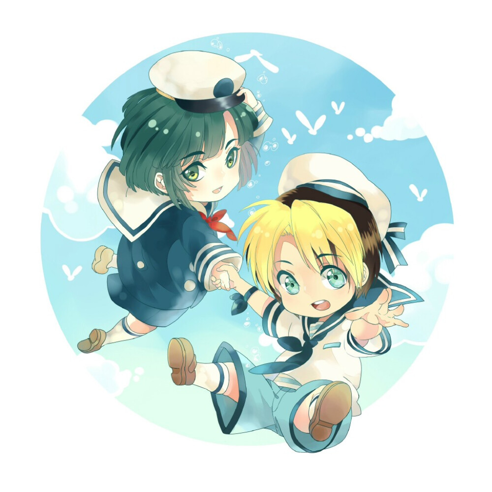 棋魂亮光两只小海军w哉基基