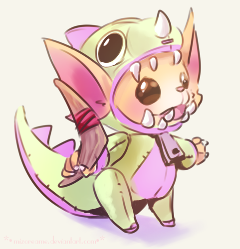 Dino Gnar by MizoreA...