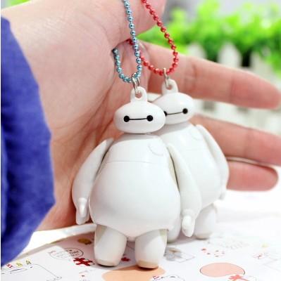 现货100个超能陆战队big hero 6Baymax 大白胖子钥匙扣挂件手办