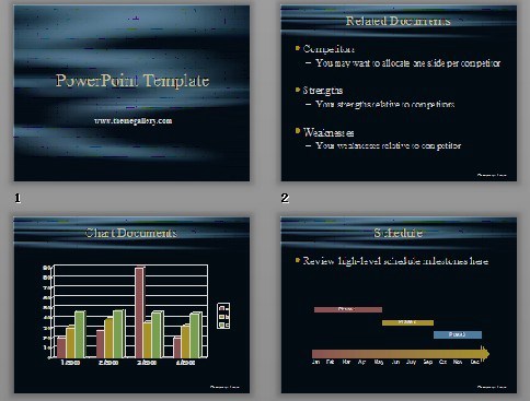 黑色风格公司ppt设计模板www.2ppt.cn