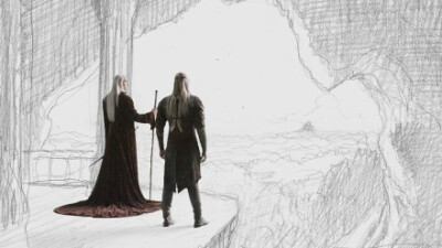 #leorlando# part two &amp;quot;我们以某种奇妙的精灵方式，成功的诠释了Thranduil与Legolas这对父与子。” by 大佩佩。