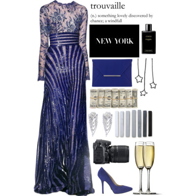 A fashion look from October 2013 featuring nine west pumps, high heel pumps and blue envelope clutch. Browse and shop related looks.