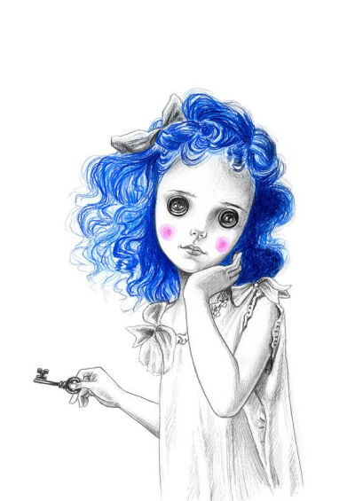 Coraline art print by JulieFilipenko on ETSY