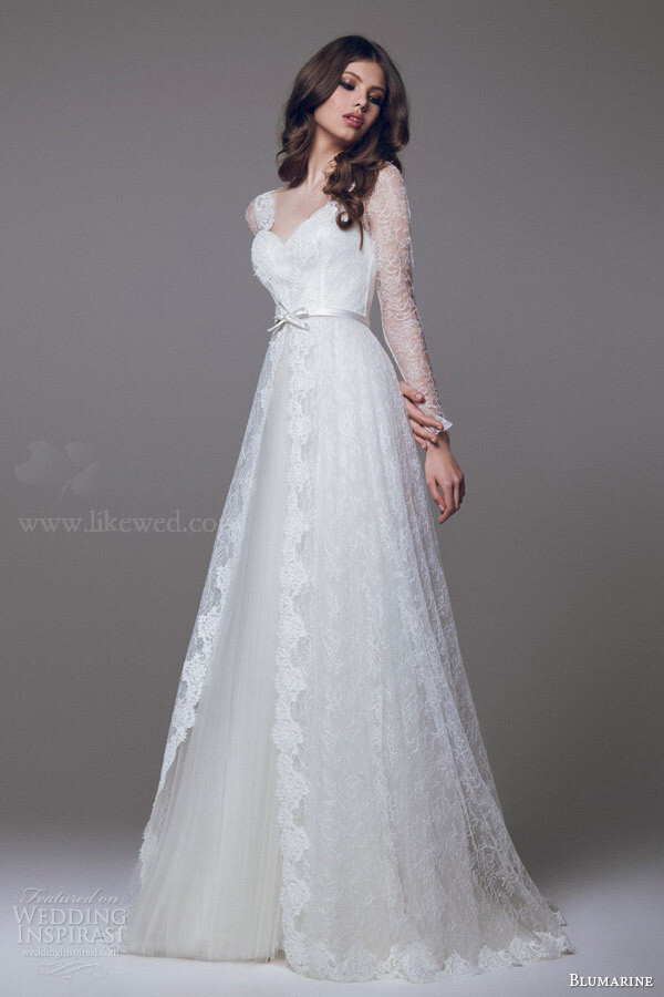 Blumarine Wedding Dresses 2015 — Part 2 #2015婚纱# #蕾丝婚纱# #时尚新娘# @成都上锦婚纱定制 @SANJNN @喜结网