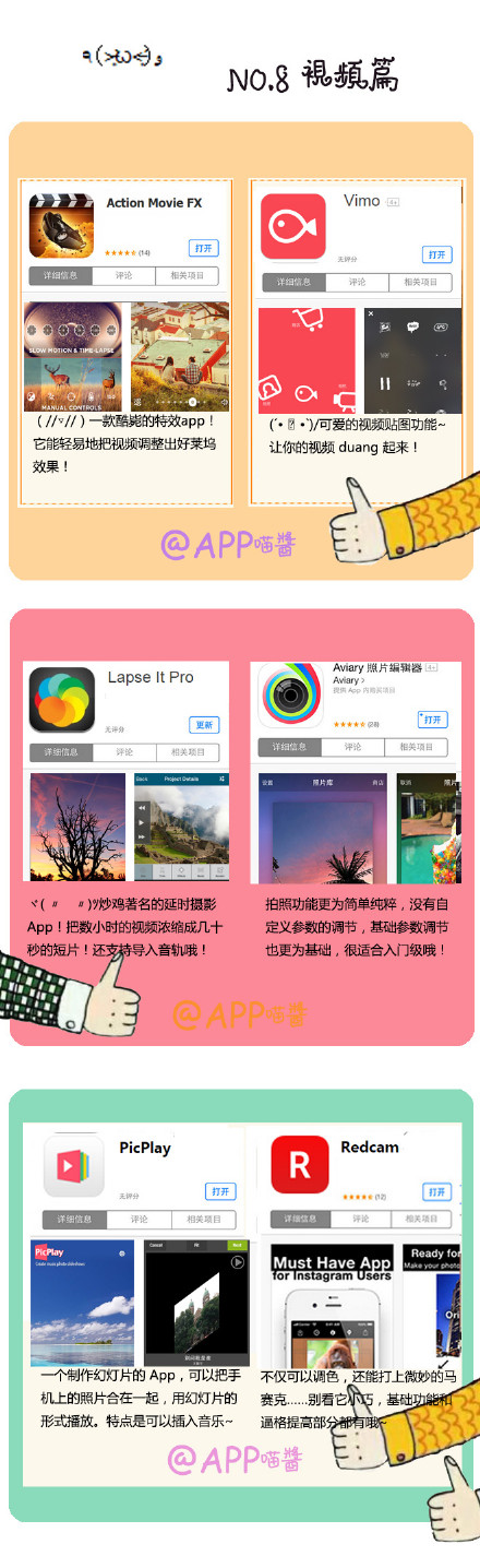 ↁ_ↁ后期无能者最爱的修图APP！请自觉点赞哟~