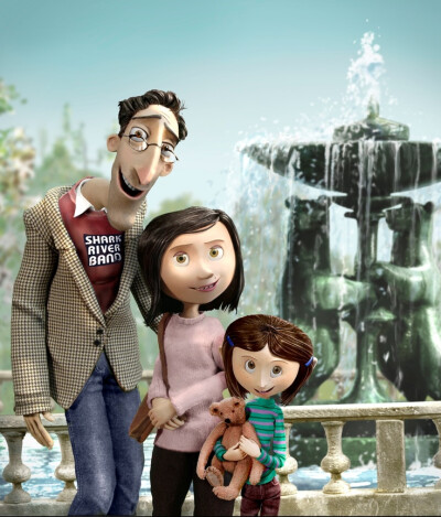 Coraline and her parents