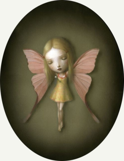 Nicoletta Ceccoli，意大利女插画师，从1995年起已绘制超过30本儿童读物的插画，2001年被评为意大利年度最佳插画师，她的作品充满幻想、魔术、奇怪的生物和有如娃娃般的人物。