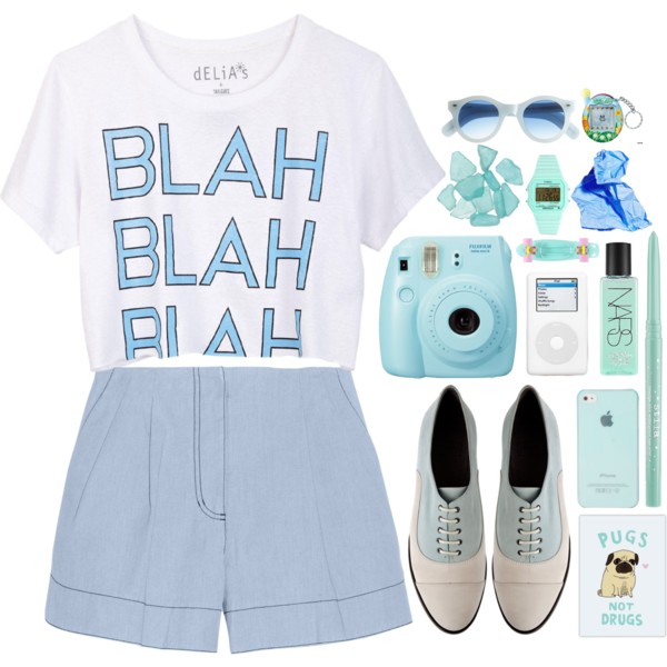 A fashion look from July 2014 featuring t shirts, 3.1 Phillip Lim and oxford shoes. Browse and shop related looks.