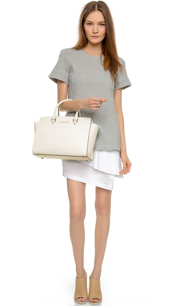 MICHAEL Michael Kors Selma 中号顶部拉链公文包