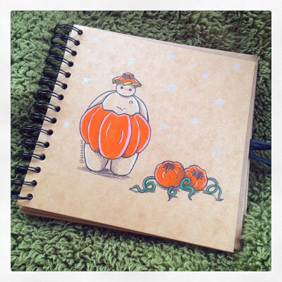 Pumpkin Baymax :)