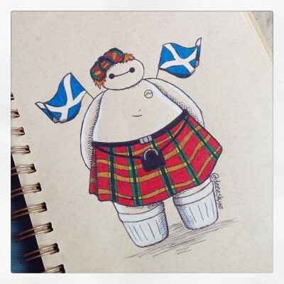 Scottish Baymax :)