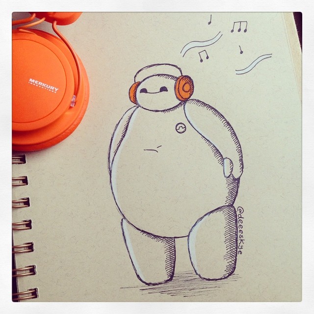 Headphones Baymax :)