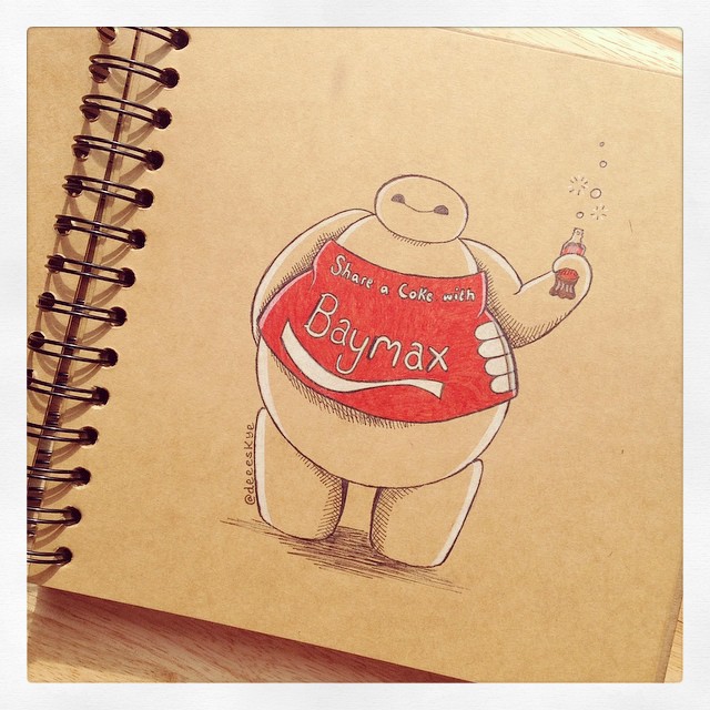 Share a Coke with Baymax ;) #