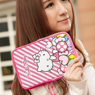 hello kitty凯蒂猫 ipad mini保护套 苹果mini2迷你内胆包潮 