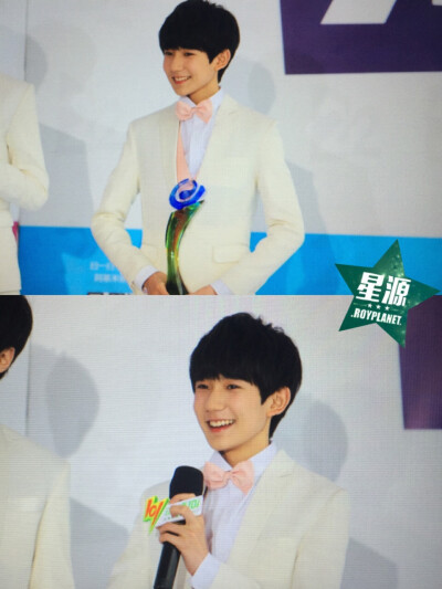 【王源 东方风云榜红毯 预览】#王源#150330 上海东方风云榜红毯 预览 @TFBOYS-王源 cr：@王源星源站_ROYPLANET